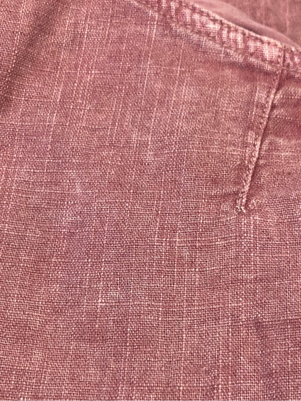 FREE PEOPLE High Road Washed Pull-On Linen Blend Barrel Pants in Blushed Tint - Picture 5 of 6
